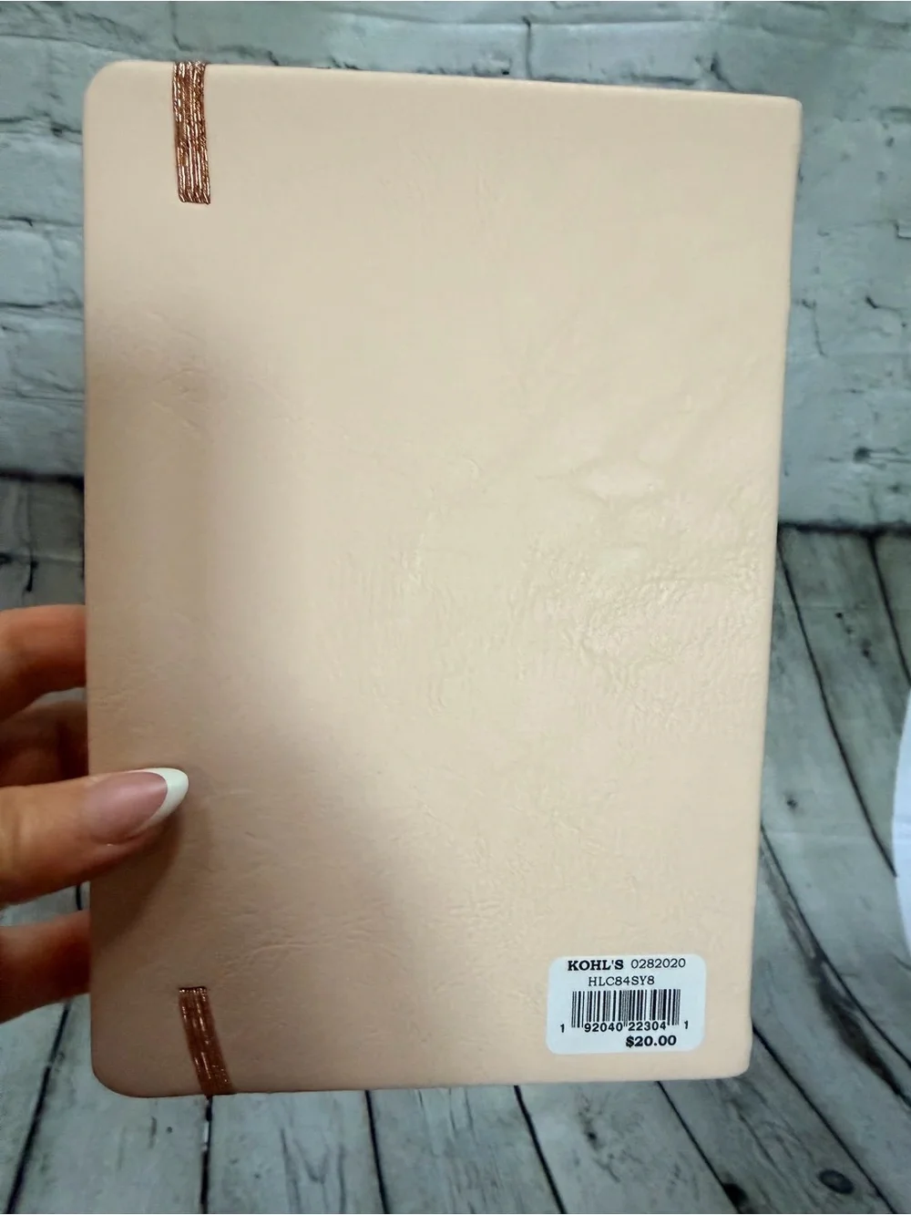 ☀️NEW Lauren Conrad Oh Hello Blush Pink Rose Gold Lined Journal